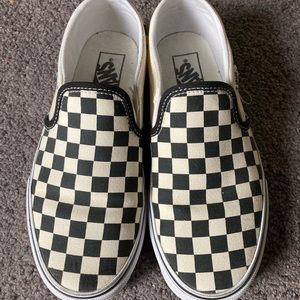 Checkered Vans